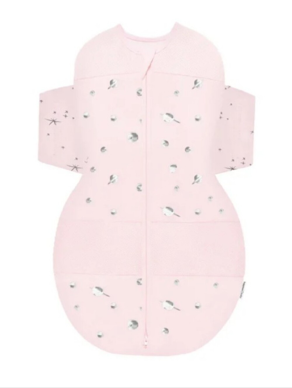 Happiest Baby SNOO Sleep Sack Swaddle Rose Planets Size Medium 2-4 Months